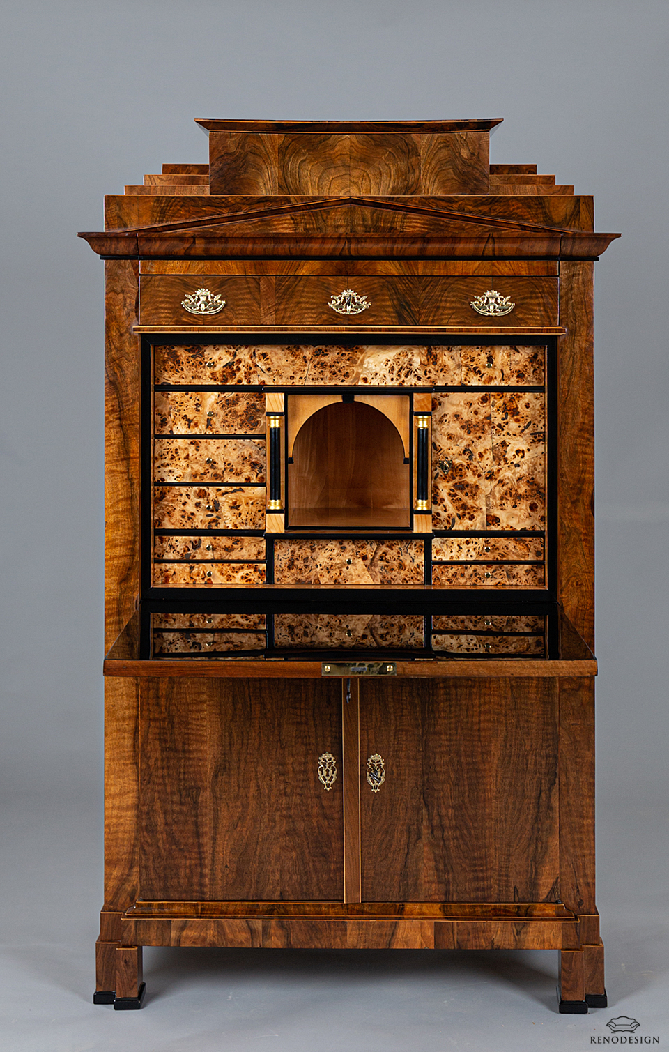 Klapsekretář biedermeier RENODESIGN