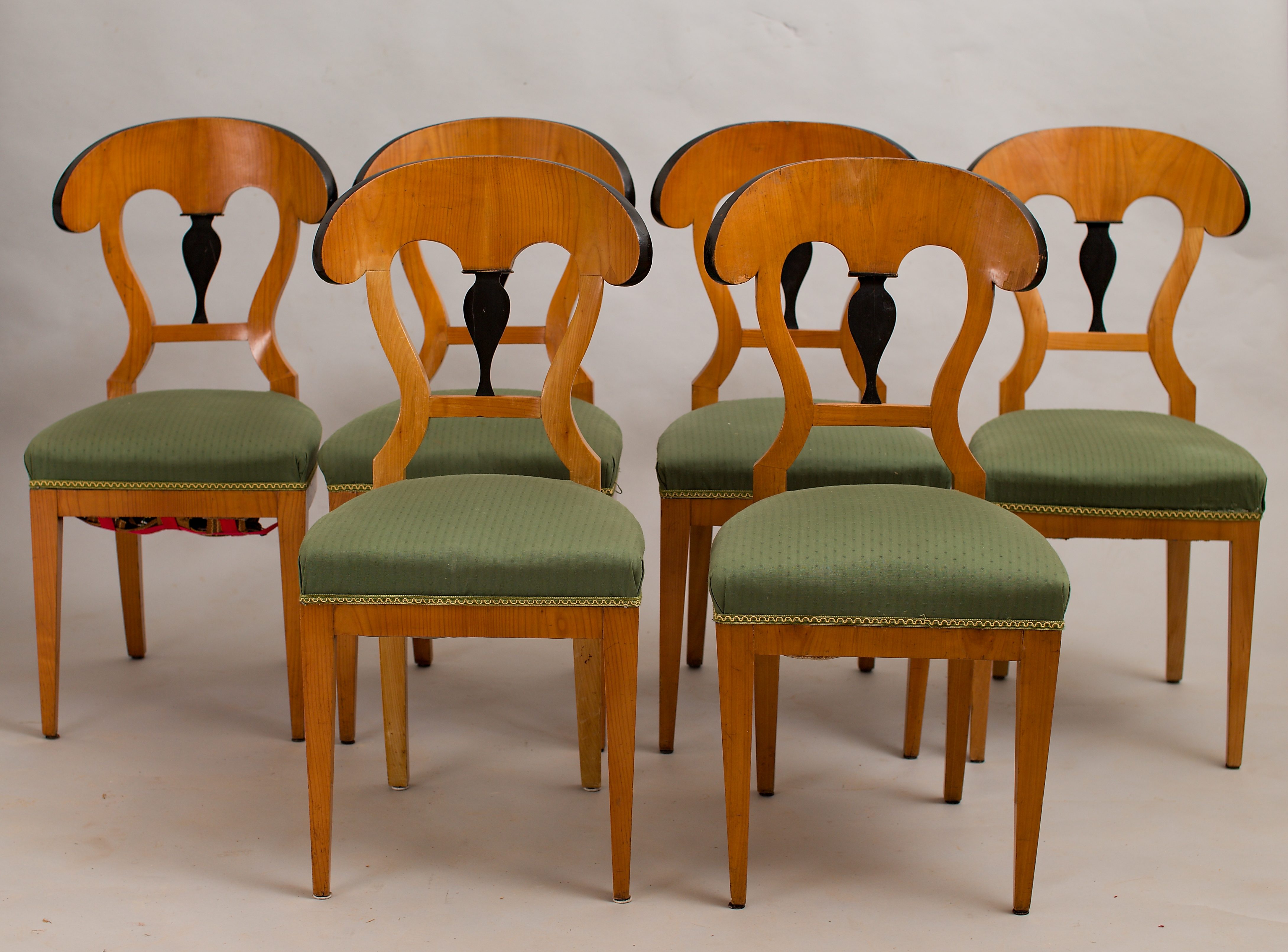 Židle biedermeier 6 ks