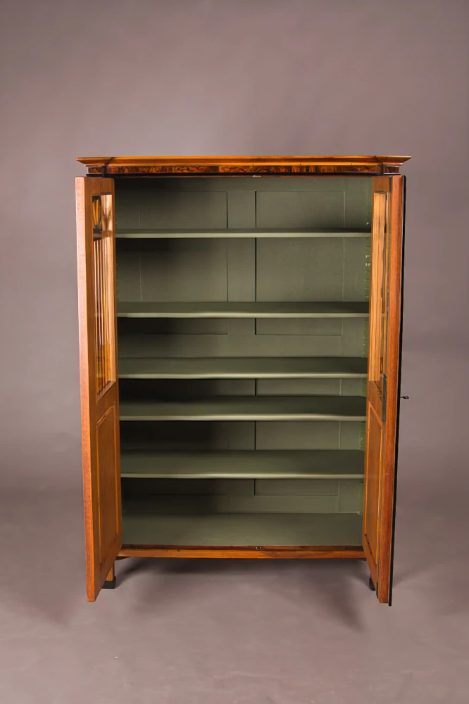 Biedermeier knihovna 