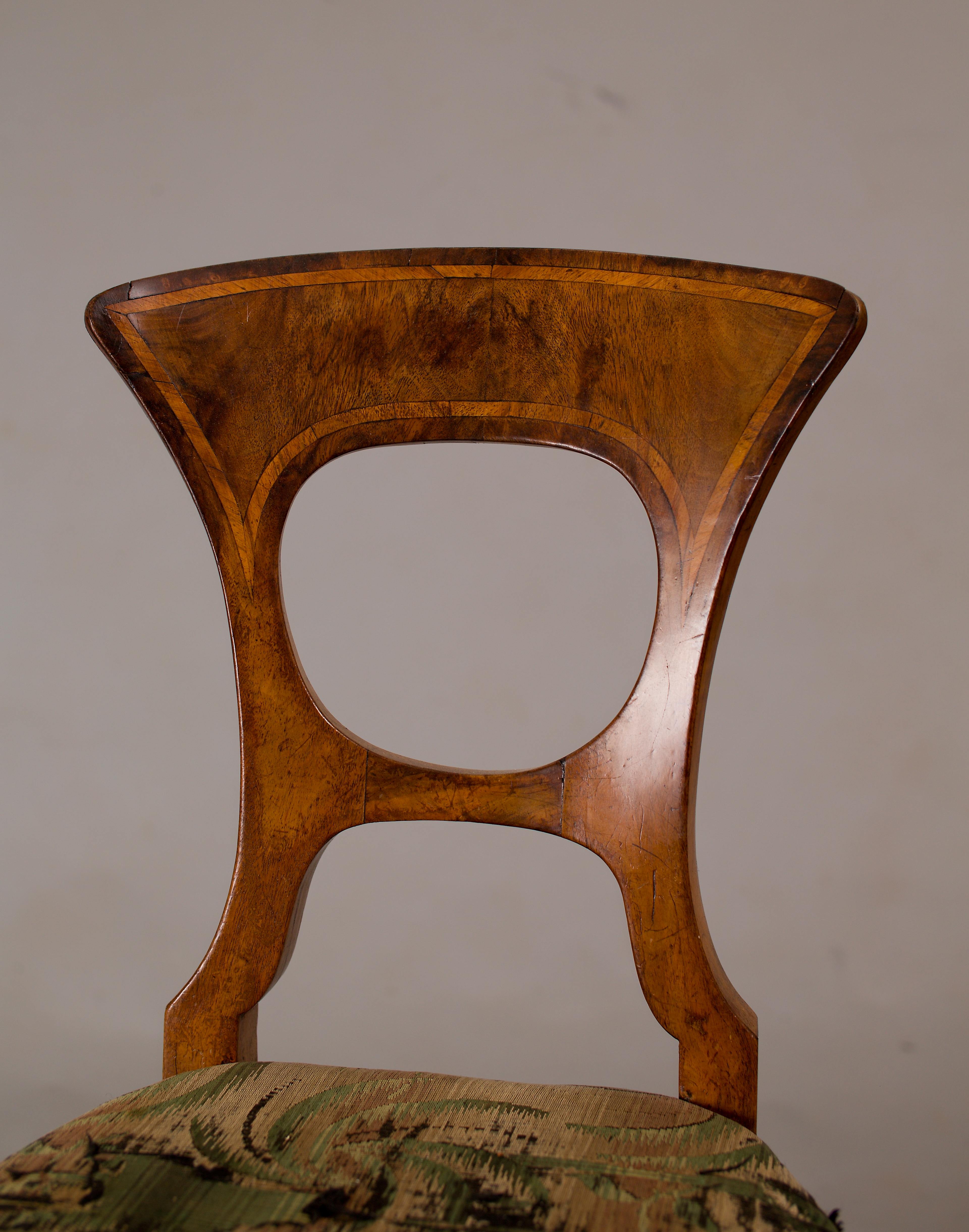 Židle biedermeier 6ks