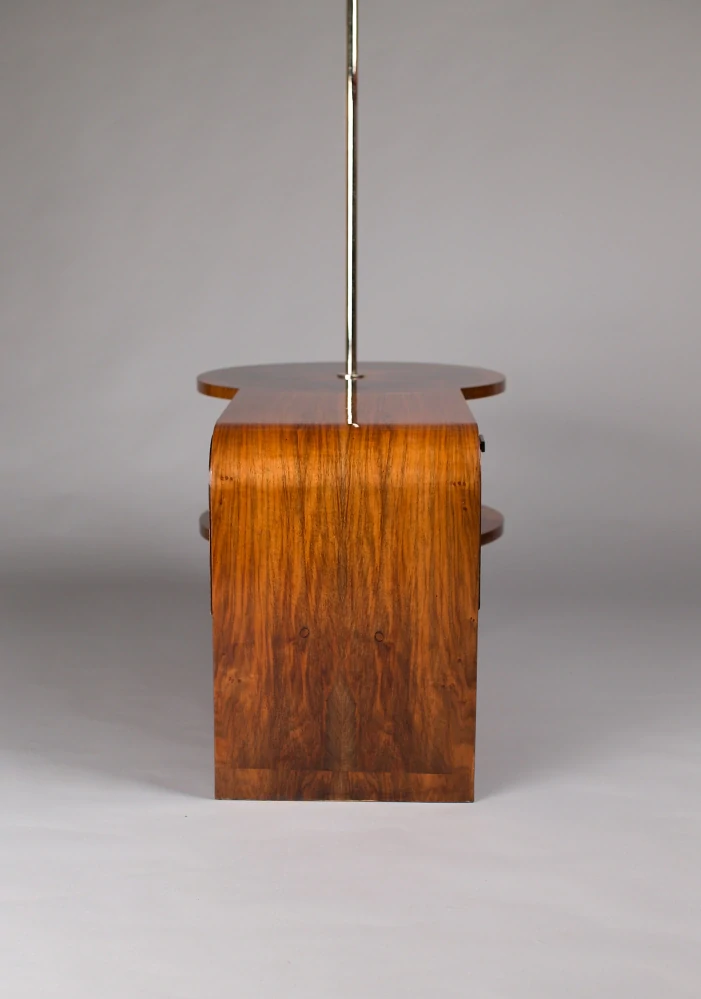 Lampa Art deco ořechová kořenice